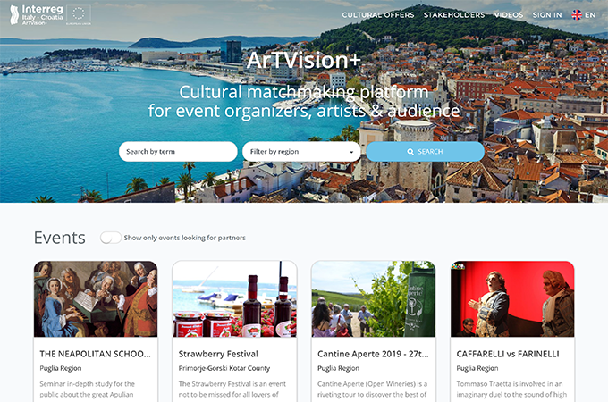 New cultural matchmaking platform for event organizers, artists & audience