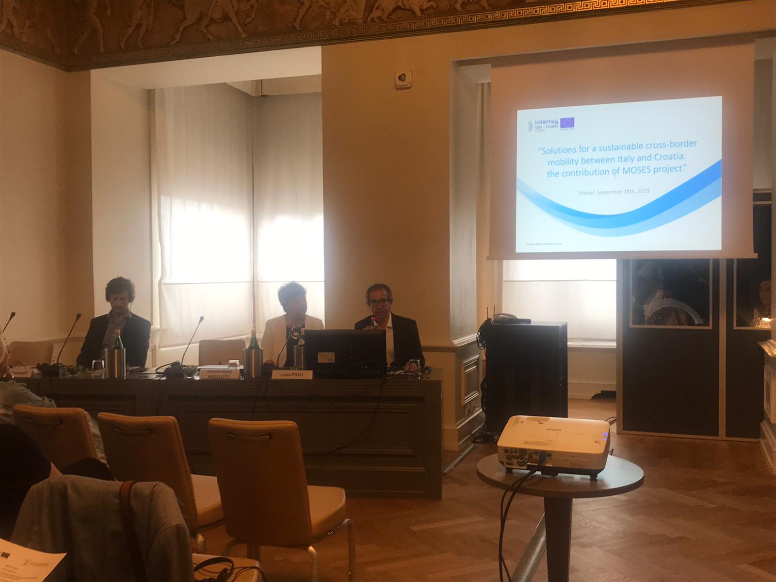 MOSES project: new sustainable solutions for a new cross-border passenger mobility between Italy and Croatia