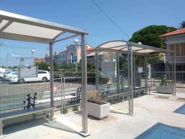 MOSES three new eaves for passengers installed in the ports of Susak and Mali Lošinj