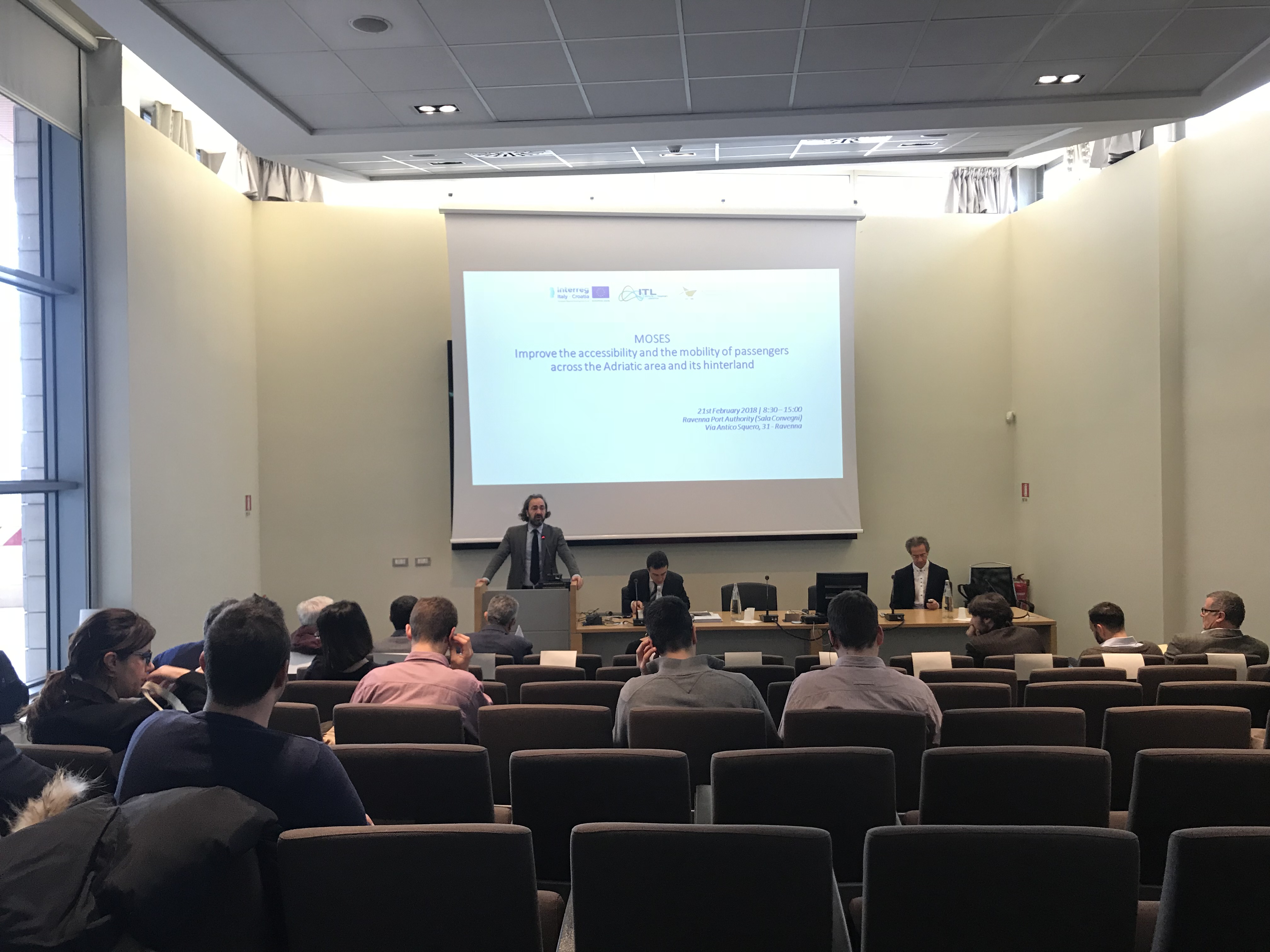 MOSES Kick-Off meeting at Port of Ravenna