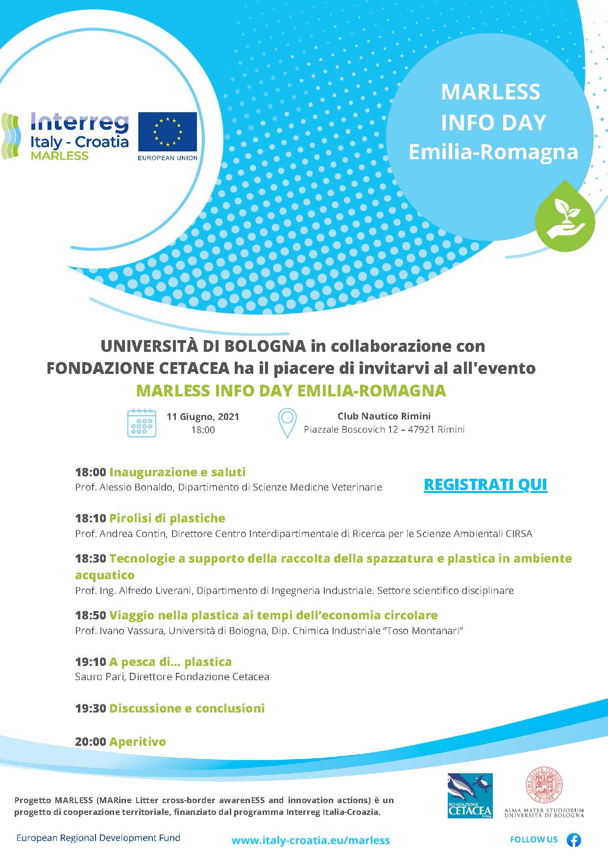 MARLESS INFO DAY Emilia-Romagna