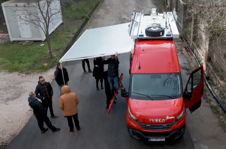 Public Institution Development Agency of Šibenik-Knin County: a new command-communication vehicle acquired through the FIRESPILL project