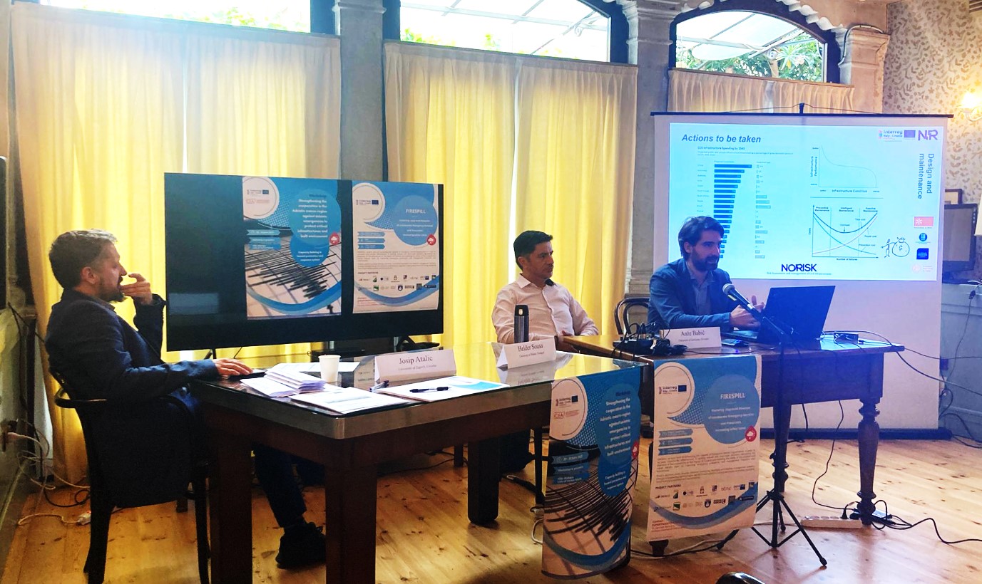 ICEA Department - University of Padua - Firespill workshop videoclip