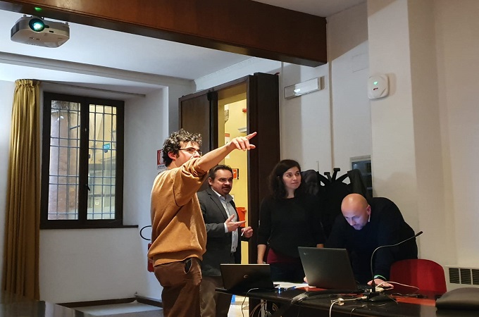 The E-CITIJENS Meeting in Bologna.