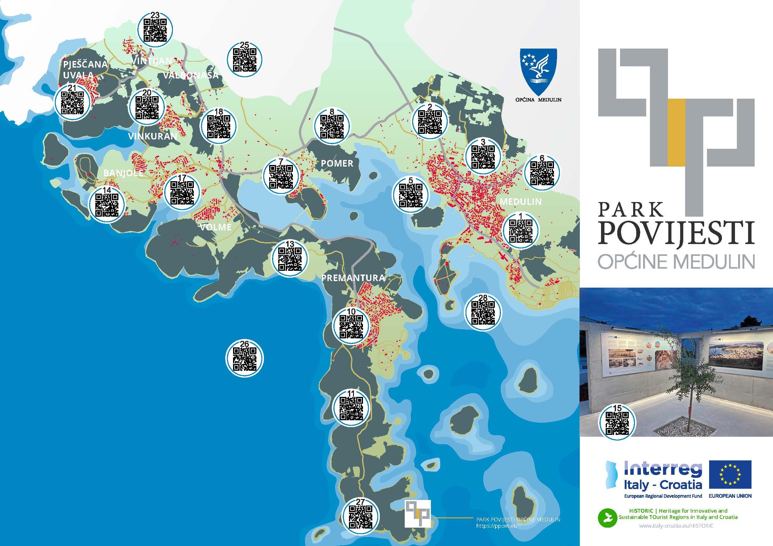 Web site of the Medulin Municipal History Park