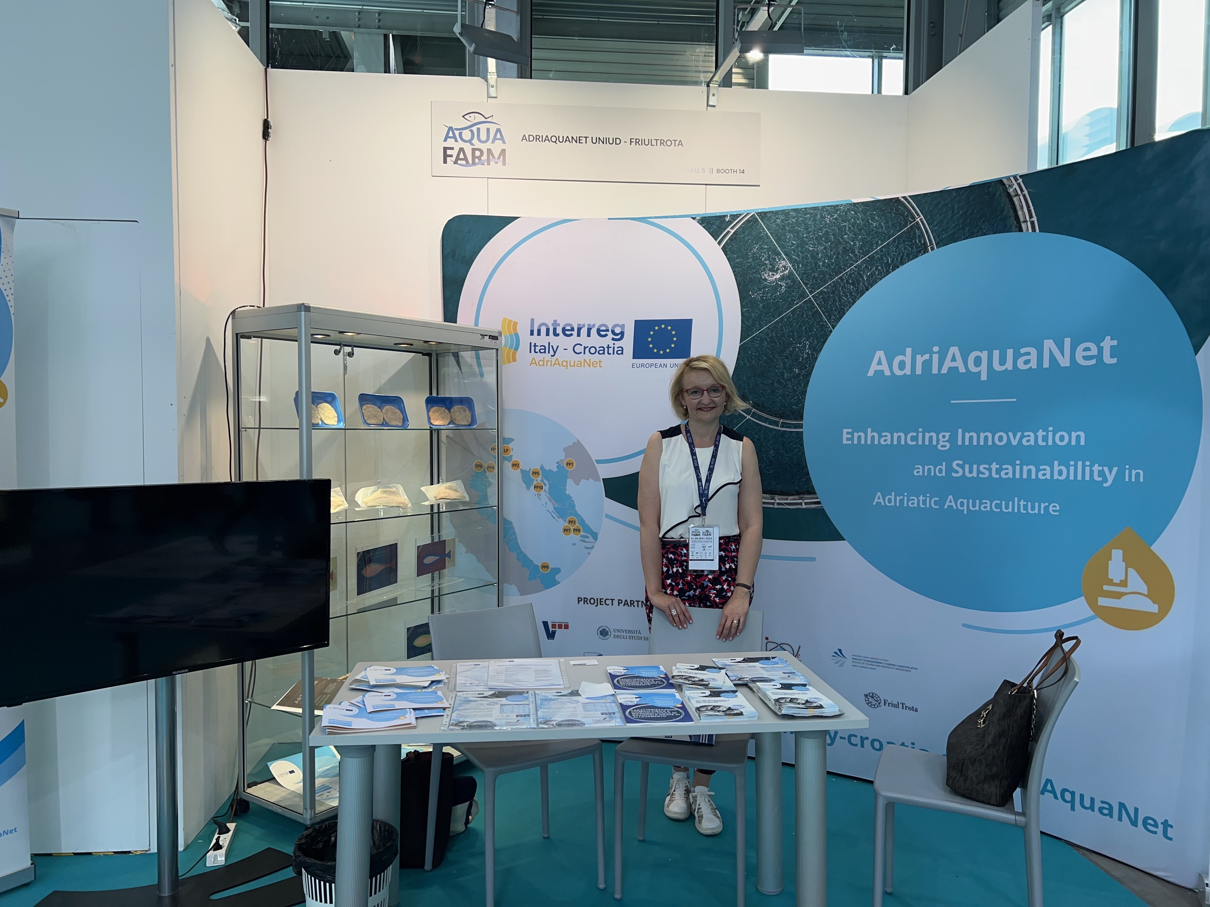 Adriaquanet at AQUAFARM 2022 in PORDENONE
