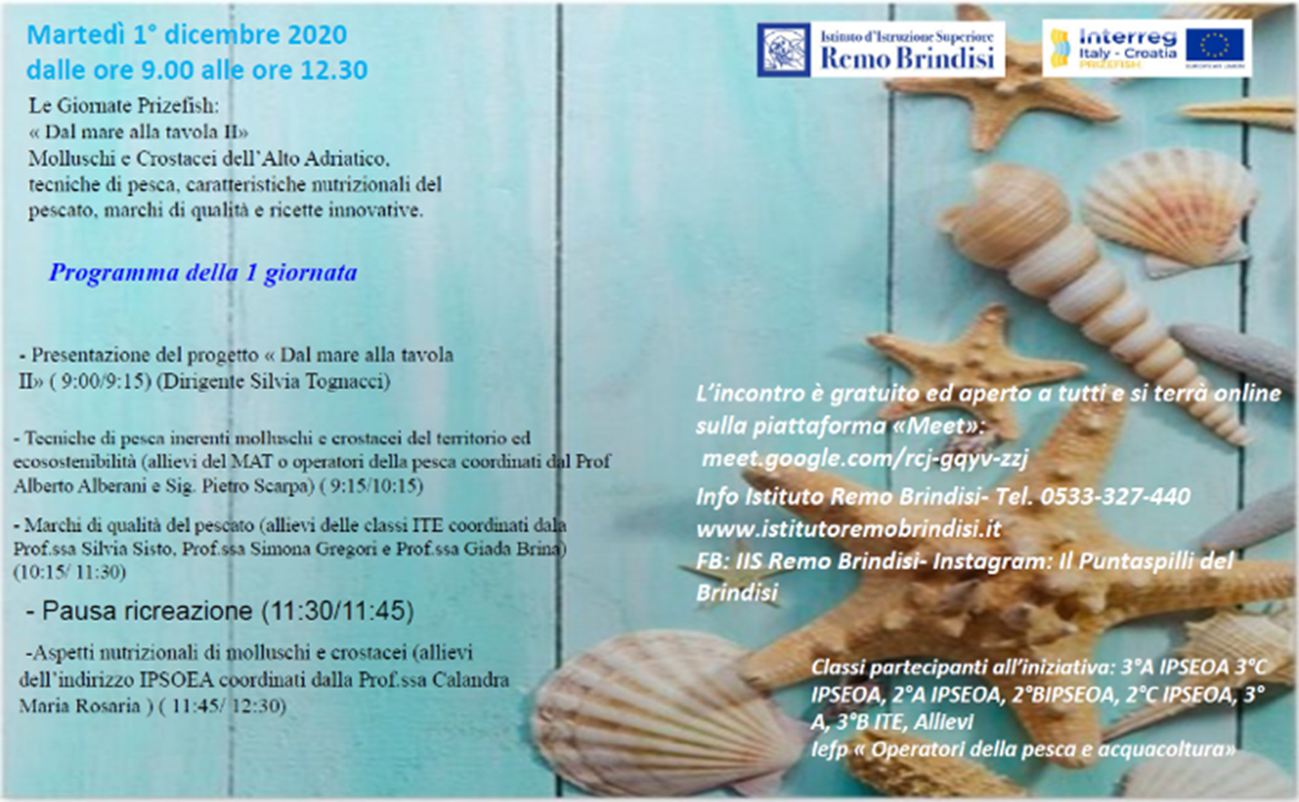 Events - From the sea to the dish II