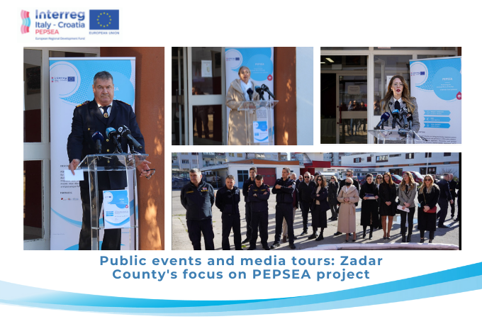 Public events and media tours: Zadar County's focus on PEPSEA project