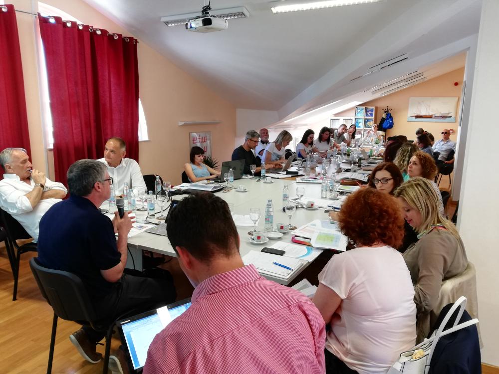 Coordination Meeting in Tkon