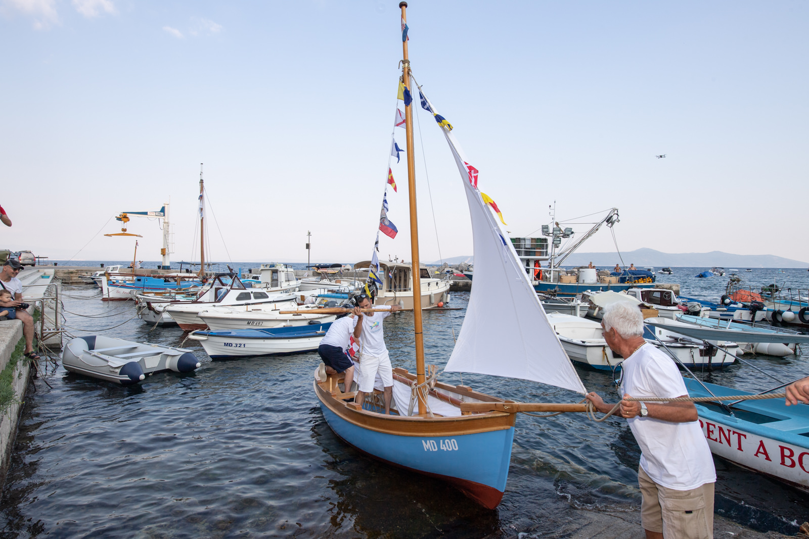 Inauguration of renovated boat “Kvarner guc”