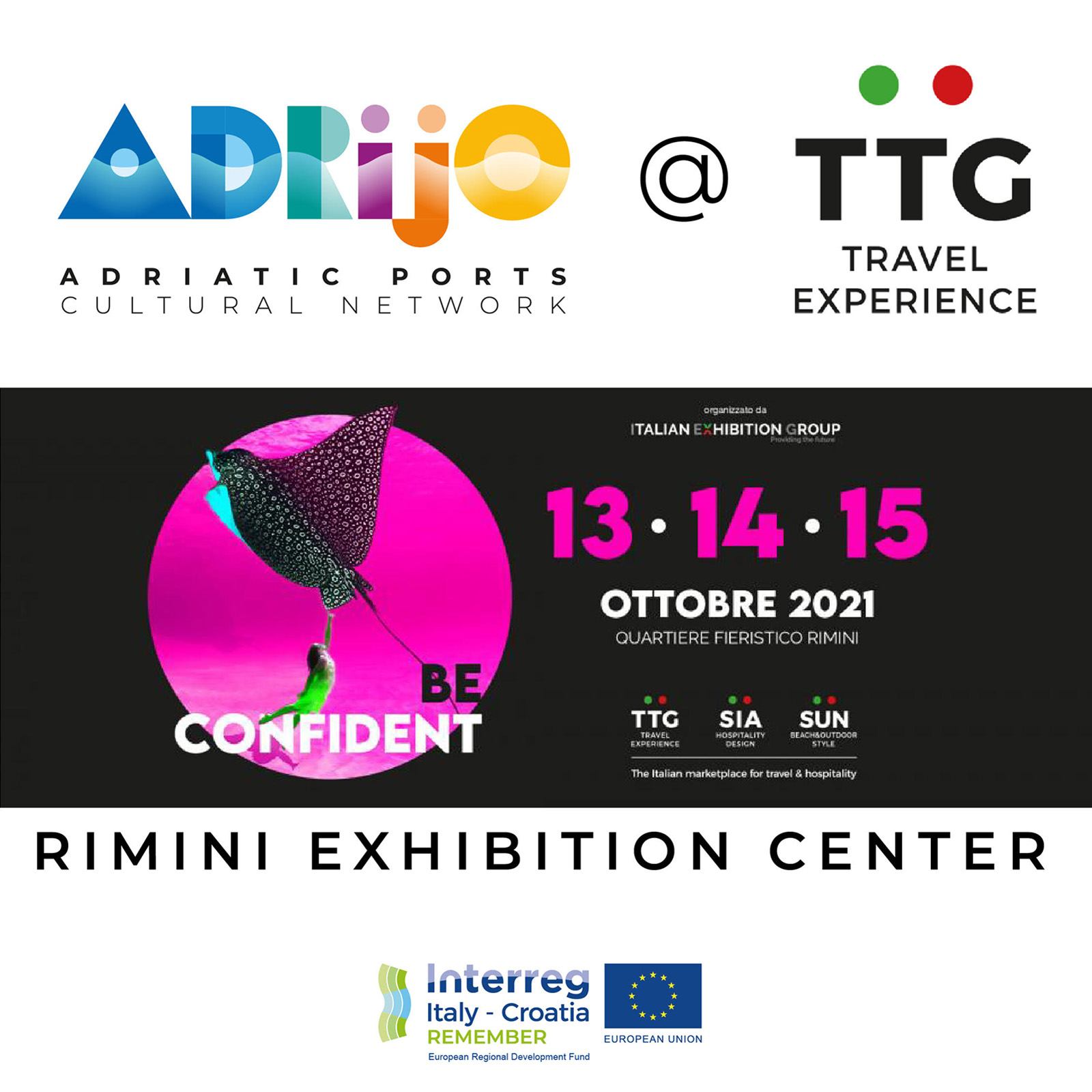 REMEMBER Project and ADRIJO Cultural Network attend TTG Travel Experience Touristic Fair