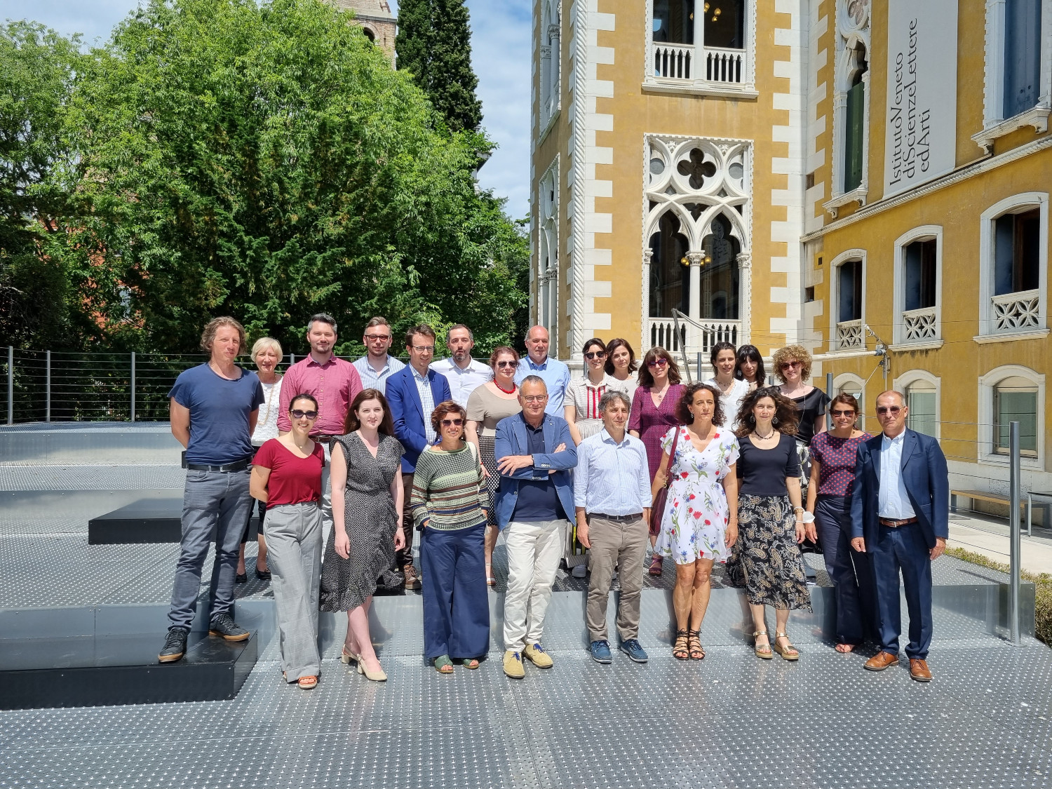 All the partners in Venice for the final conference