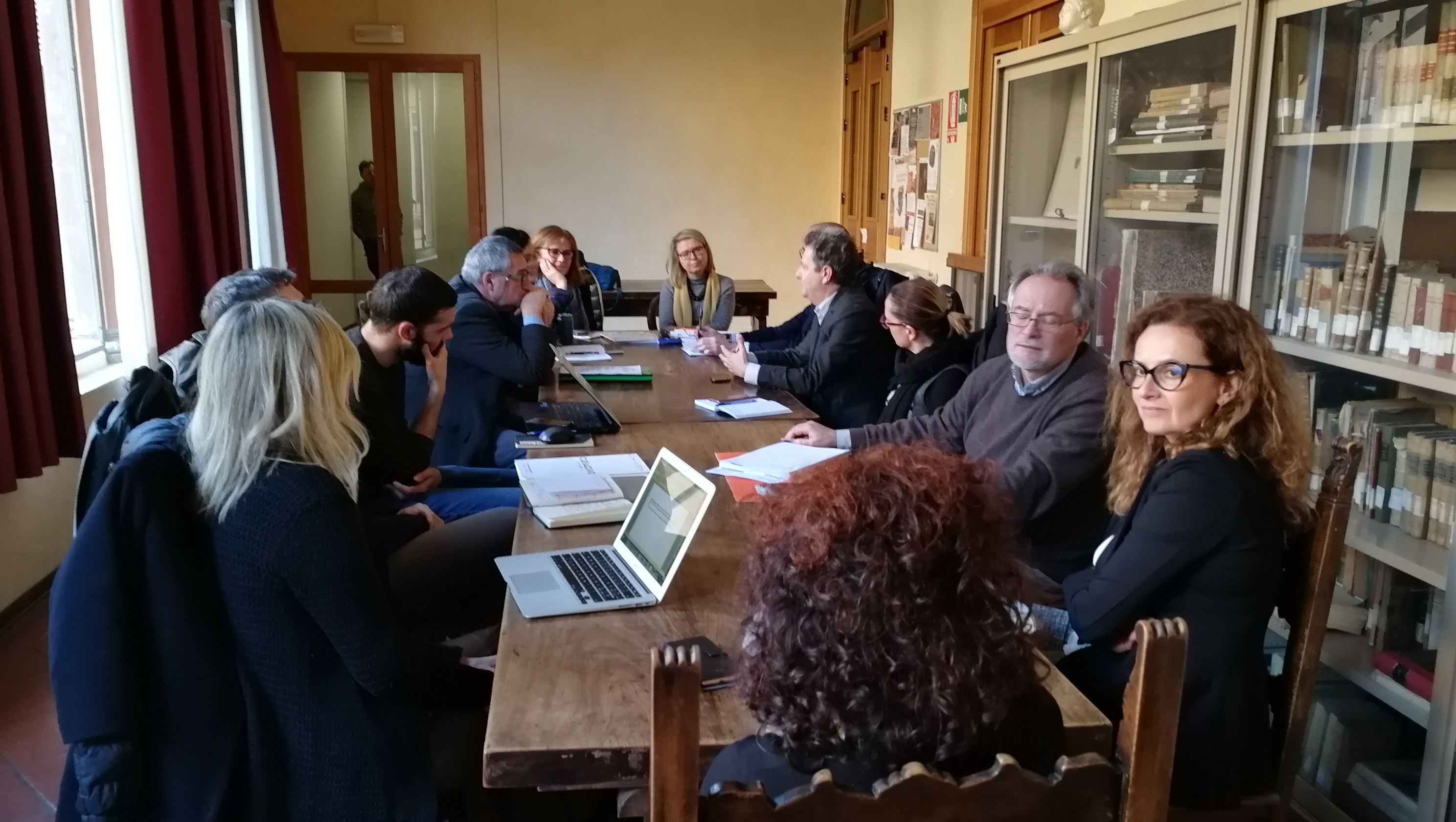 Crucial meeting at Superintendency of Archeology, Fine Arts and Landscape in Bologna