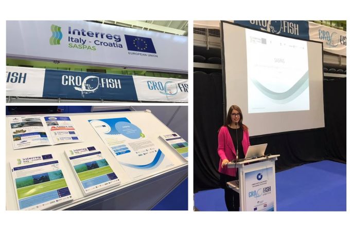 Interreg SASPAS project at the CroFish fair in Poreč, Croatia