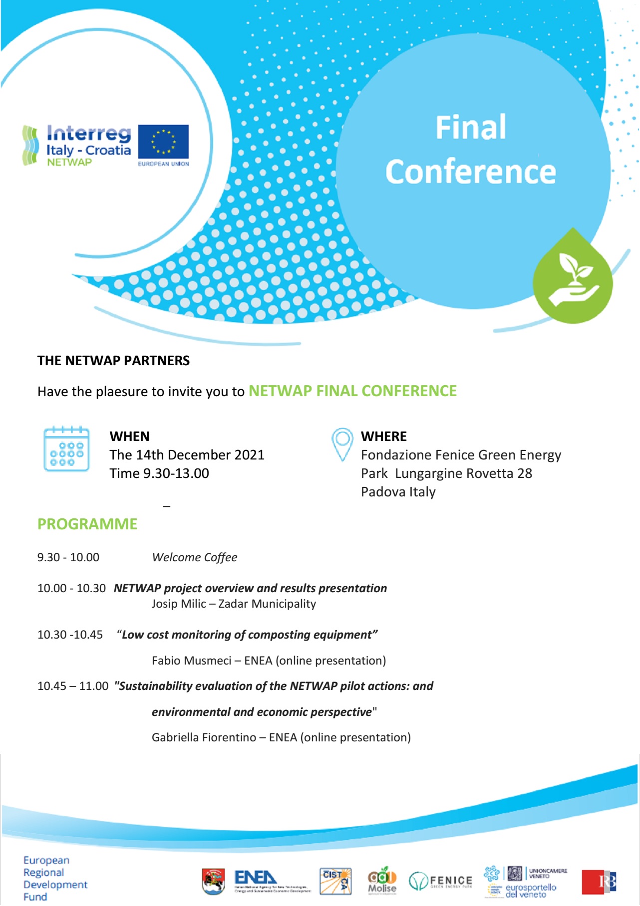 NETWAP final conference