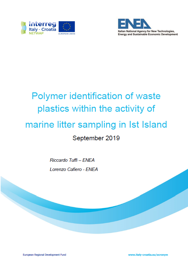 Report on marine litter campaign. Target territory: Ist Island. September 2019