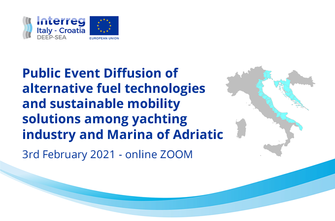 Alternative fuel technologies and sustainable mobility solutions among yachting industry and Marina of Adriatic