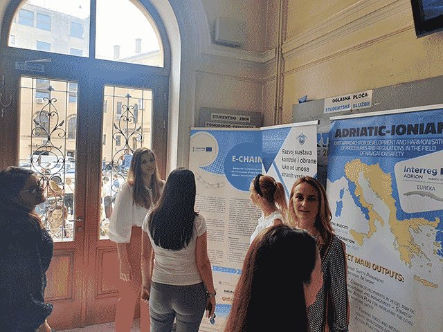 E-CHAIN project presented at the Career Day 2022 in Rijeka
