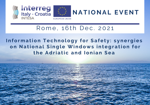 INTESA Project National Event - Rome, 16th December 2021
