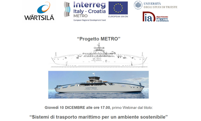 Webinar - Maritime transport systems for a sustainable environment
