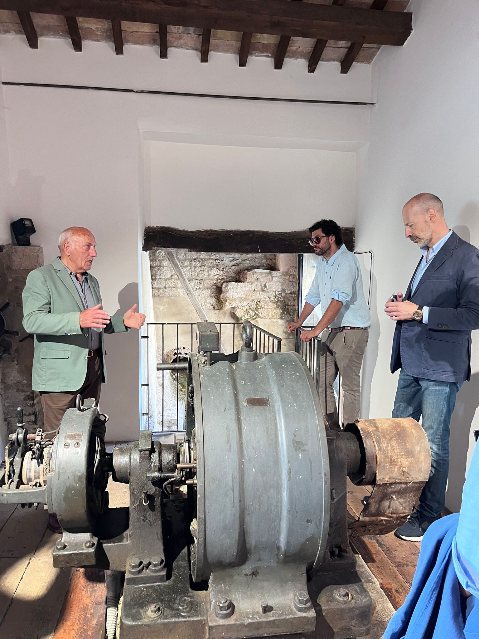 Journalist study visit of the One Stop Information Center (OSIC) Da Varano ancient mill, Muccia (Italy)