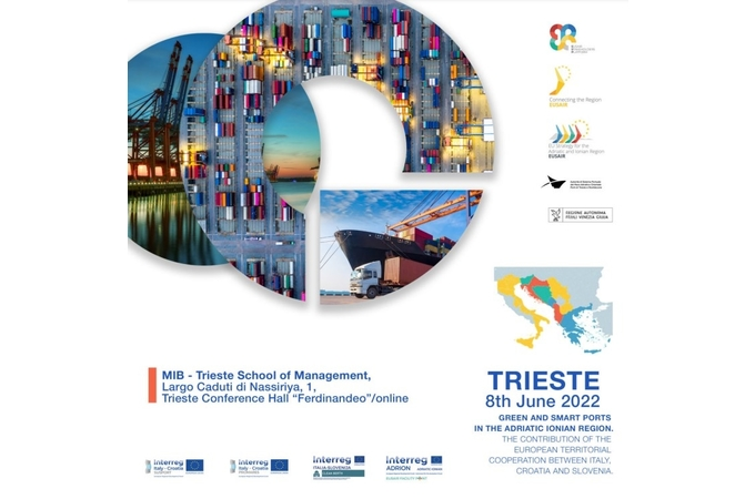 GREEN AND SMART PORTS IN THE ADRIATIC IONIAN REGION. THE CONTRIBUTION OF THE EUROPEAN TERRITORIAL COOPERATION BETWEEN ITALY, CROATIA AND SLOVENIA